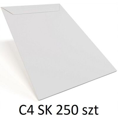 Neopak Koperty Papierowe Listowe Białe C4 250szt SK Neopak Koperty Papierowe Listowe Białe C4 250szt SK