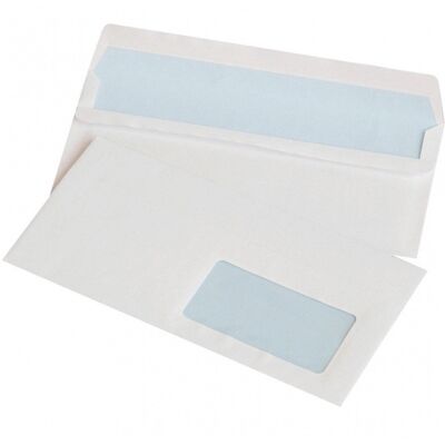 Koperty Samoklejące Office Products, Sk, Dl, 110X220Mm, 75Gsm, 1000Szt., Z Okienkiem Prawym 45X90Mm, Białe Koperty Samoklejące Office Products, Sk, Dl, 110X220Mm, 75Gsm, 1000Szt., Z Okienkiem Prawym 45X90Mm, Białe