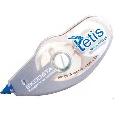 Korektor W Taśmie Blister Bk006-Ta Tetis Korektor W Taśmie Blister Bk006-Ta Tetis