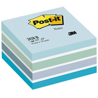 3M Kostka Samoprzylepna Post-It Niebieska Akwarelowa 76 X 76 Mm 450 Kartek 3M Kostka Samoprzylepna Post-It Niebieska Akwarelowa 76 X 76 Mm 450 Kartek