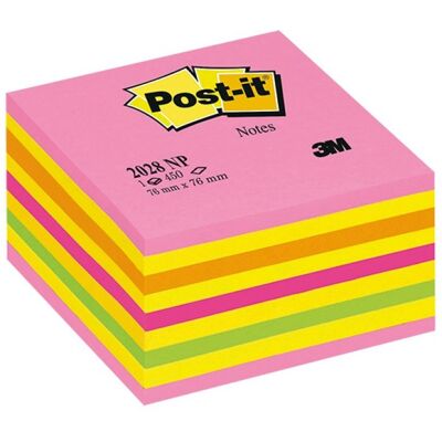 3M Kostka Samoprzylepna Post-it różowa, cukierkowa 76 X 76 Mm 450 Kartek 3M Kostka Samoprzylepna Post-it różowa, cukierkowa 76 X 76 Mm 450 Kartek