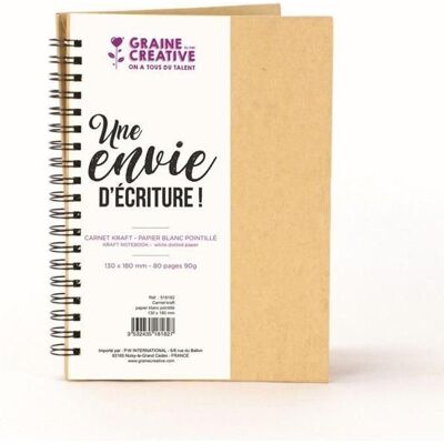 Creative Kraftowy notes spiralny papier Creative Kraftowy notes spiralny papier