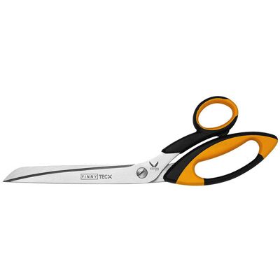KRETZER FINNY TEC X 734530 Nożyczki krawieckie do trudnych materiałów, dł. 12'/30 cm, jednostronnie ząbkowane ostrze KRETZER FINNY TEC X 734530 Nożyczki krawieckie do trudnych materiałów, dł. 12'/30 cm, jednostronnie ząbkowane ostrze
