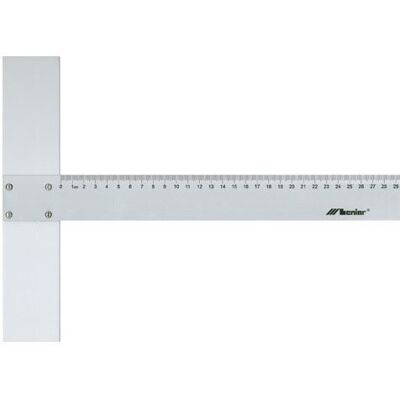 Leniar Linijka Plastikowa Z Ogranicznikiem 75cm Leniar Linijka Plastikowa Z Ogranicznikiem 75cm