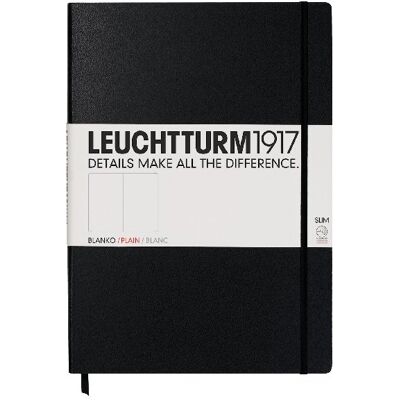 Leuchtturm, Notes Master Slim gładki, czarny Leuchtturm, Notes Master Slim gładki, czarny