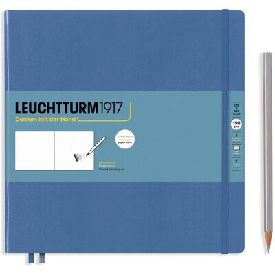 Leuchtturm1917, Szkicownik Square, 225x225 Mm, Denim Leuchtturm1917, Szkicownik Square, 225x225 Mm, Denim