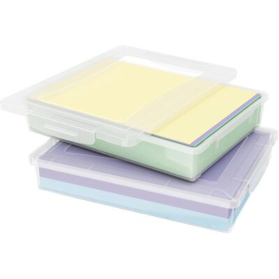 Inny producent Lifewit 2 plastikowe wielofunkcyjne pudełka do przechowywania z zatrzaskowymi pokrywami, przechowywanie papieru A4, organizacja klasy, przechowywani.. Inny producent Lifewit 2 plastikowe wielofunkcyjne pudełka do przechowywania z zatrzaskowymi pokrywami, przechowywanie papieru A4, organizacja klasy, przechowywani..