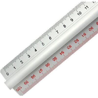 LENIAR Linijka, 2 skale, 100 cm LENIAR Linijka, 2 skale, 100 cm