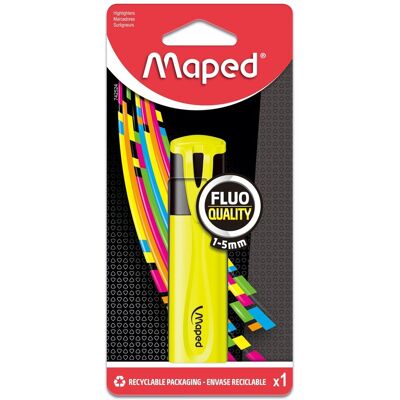 Maped, Zakreślacz Fluo Peps Żółty Blister Maped, Zakreślacz Fluo Peps Żółty Blister