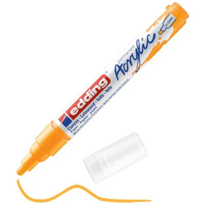 Marker akrylowy e-5100 EDDING, 2-3 mm, słoneczny zółty Marker akrylowy e-5100 EDDING, 2-3 mm, słoneczny zółty
