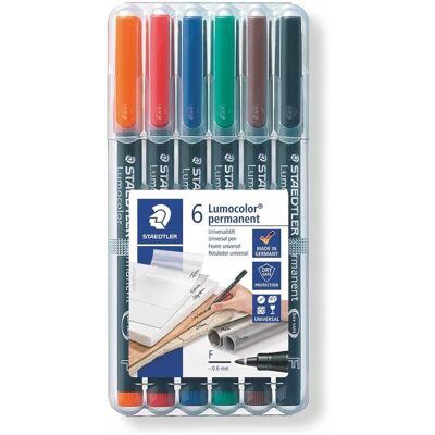 Marker dekoracyjny Staedtler 6 szt. Marker dekoracyjny Staedtler 6 szt.