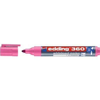 Edding Marker do tablic e-360 1,5-3mm różowy 10szt Edding Marker do tablic e-360 1,5-3mm różowy 10szt