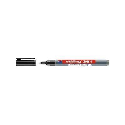 Marker do tablic e-361 EDDING 1mm czarny 10szt Marker do tablic e-361 EDDING 1mm czarny 10szt
