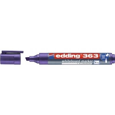Edding Marker do tablic e-363 1-5mm fioletowy 10szt Edding Marker do tablic e-363 1-5mm fioletowy 10szt