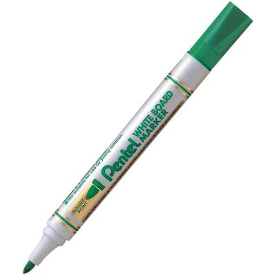 Marker Do Tablic Pentel Mw85 Okrągła Końcówka - Zielony Marker Do Tablic Pentel Mw85 Okrągła Końcówka - Zielony