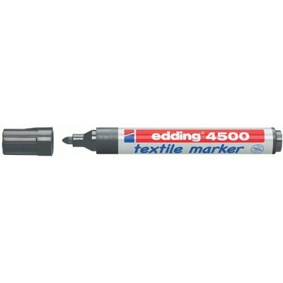 Marker Edding Do Tkanin Okrągła Końcówka 3Mm Szary Marker Edding Do Tkanin Okrągła Końcówka 3Mm Szary