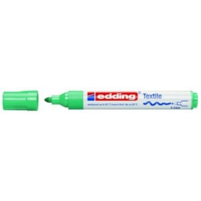Marker Edding Do Tkanin Okrągła Końcówka 3Mm Zielo Marker Edding Do Tkanin Okrągła Końcówka 3Mm Zielo
