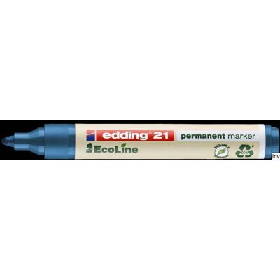 Marker Edding Permanentny Ekologiczny Okrągła Końcówka Niebieski 21/003/N Ed Marker Edding Permanentny Ekologiczny Okrągła Końcówka Niebieski 21/003/N Ed