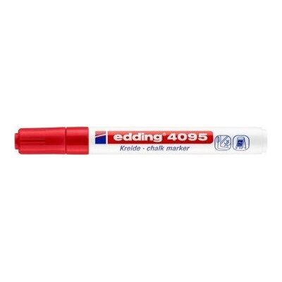 Marker kredowy e-4095 EDDING 2-3mm czerwony 10szt Marker kredowy e-4095 EDDING 2-3mm czerwony 10szt