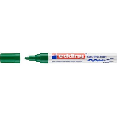 Edding Marker olejowy połyskujący e-750 zielony 10szt Edding Marker olejowy połyskujący e-750 zielony 10szt