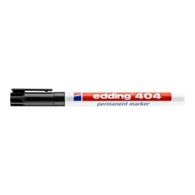 Edding Marker permanentny e-404 0,75mm czarny 10szt Edding Marker permanentny e-404 0,75mm czarny 10szt