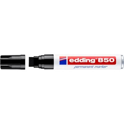 Edding Marker permanentny e-850 5 -15mm czarny 5szt Edding Marker permanentny e-850 5 -15mm czarny 5szt