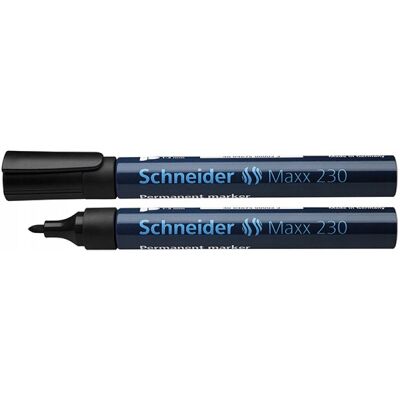 Schneider Marker Permanentny Okrągły 1-3mm Czarny Schneider Marker Permanentny Okrągły 1-3mm Czarny