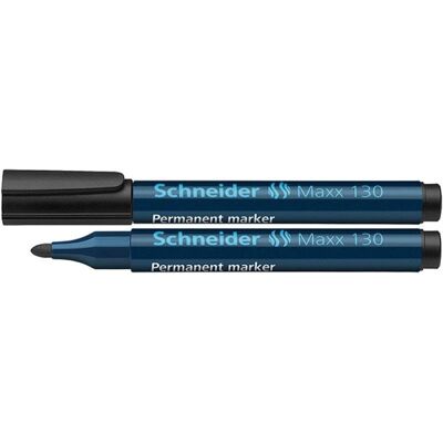 Inny producent Marker permanentny okrągły czarny (10szt) Inny producent Marker permanentny okrągły czarny (10szt)