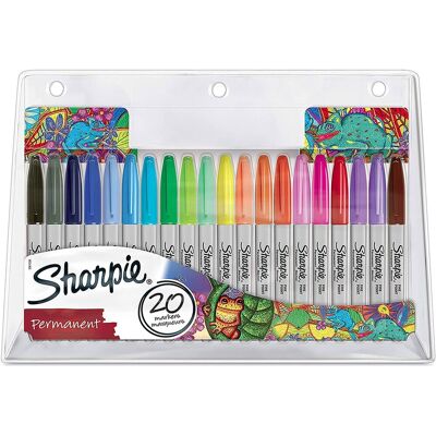 Marker Sharpie Fine Zestaw 20 Kolorów – 2061128 Marker Sharpie Fine Zestaw 20 Kolorów – 2061128