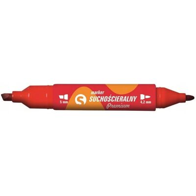 Tetis Marker Suchoś. Czerw. 2 Końcówki (12szt.) Km504-C2 Tetis Marker Suchoś. Czerw. 2 Końcówki (12szt.) Km504-C2