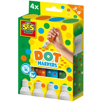 Creative Markery W Kropki 4 Kolory Xxl Creative Markery W Kropki 4 Kolory Xxl