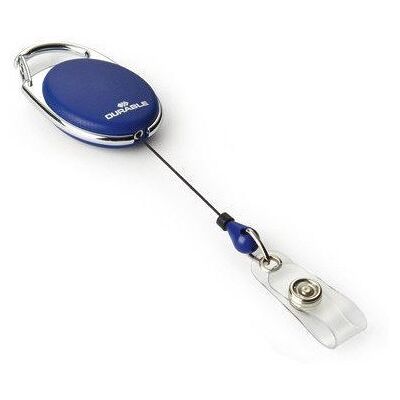 Mechanizm ściągający JOJO STYLE (10szt) granatowy długość 80cm 832407 metalowe zapięcie DURABLE Mechanizm ściągający JOJO STYLE (10szt) granatowy długość 80cm 832407 metalowe zapięcie DURABLE