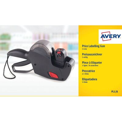 Metkownica Avery 1 Rzędowa 8 Znaków Metkownica Avery 1 Rzędowa 8 Znaków