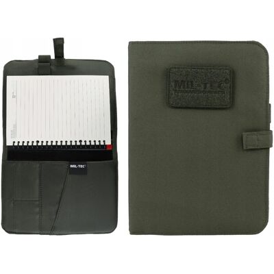 Mil-Tec Notes Notatnik Taktyczny Wymienny W Etui Na Rzep Velcro Medium 18,55X24,5 Olive Mil-Tec Notes Notatnik Taktyczny Wymienny W Etui Na Rzep Velcro Medium 18,55X24,5 Olive