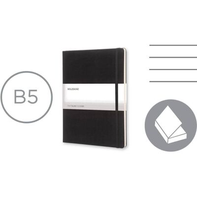 MOLESKINE Notatnik ok. A4 kieszeń wewnętrzna MOLESKINE Notatnik ok. A4 kieszeń wewnętrzna