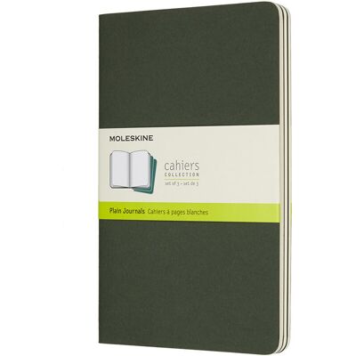 Moleskine, Zestaw Zeszytów, Cahier Journals, Butelkowa Zieleń Moleskine, Zestaw Zeszytów, Cahier Journals, Butelkowa Zieleń