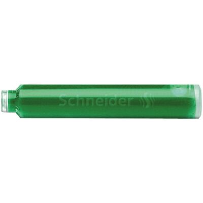 Naboje Do Piór Schneider, 6 Szt., Zielony Naboje Do Piór Schneider, 6 Szt., Zielony