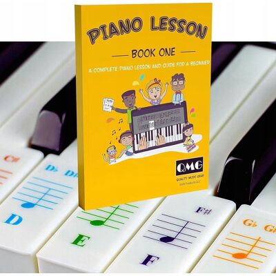 Inny producent NAKLEJKI KLAWISZOWE ZESZYT NAUKI GRY PIANO PRZEWODNIK MUZYCZNY Inny producent NAKLEJKI KLAWISZOWE ZESZYT NAUKI GRY PIANO PRZEWODNIK MUZYCZNY