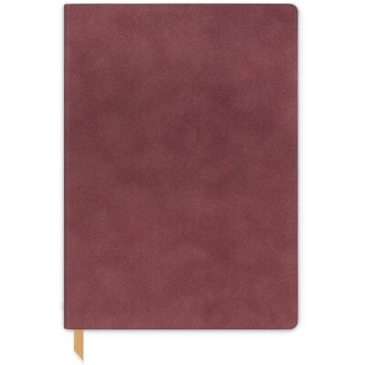 Notatnik 192 Strony 'Vegan Suede Burgundy' Designworks Ink Notatnik 192 Strony 'Vegan Suede Burgundy' Designworks Ink