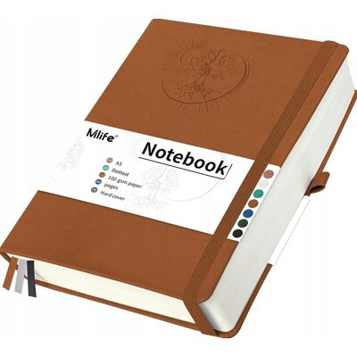 Inny producent NOTATNIK A5 360 STRON W KROPKI PU GUMKA UCHWYT TRZY ZAKŁADKI Inny producent NOTATNIK A5 360 STRON W KROPKI PU GUMKA UCHWYT TRZY ZAKŁADKI