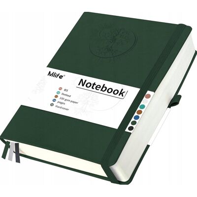 Inny producent NOTATNIK B5 195X255CM W KROPKI ZESZYT PAMIĘTNIK GUMKA UCHWYT Inny producent NOTATNIK B5 195X255CM W KROPKI ZESZYT PAMIĘTNIK GUMKA UCHWYT