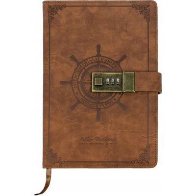 inna (Inny) NOTATNIK DZIENNIK NOTES SKÓRZANY RETRO VINTAGE A5 Z ZAMKIEM NA SZYFR KOD inna (Inny) NOTATNIK DZIENNIK NOTES SKÓRZANY RETRO VINTAGE A5 Z ZAMKIEM NA SZYFR KOD
