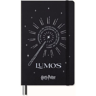 Moleskine Notatnik, Le Harry Potter, Lumos 13x21 cm, Linia Moleskine Notatnik, Le Harry Potter, Lumos 13x21 cm, Linia