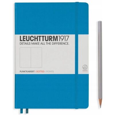 Notatnik Leuchtturm Medium A5, MORSKI kropki Notatnik Leuchtturm Medium A5, MORSKI kropki