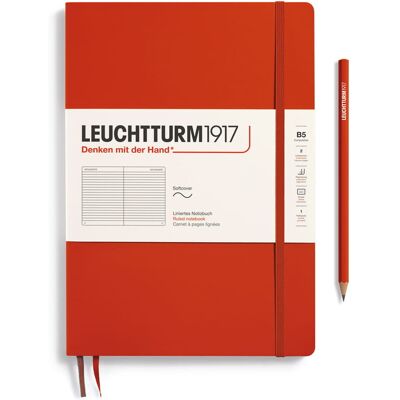 Notatnik Leuchtturm1917 Composition B5, Linie, Fox Red Notatnik Leuchtturm1917 Composition B5, Linie, Fox Red
