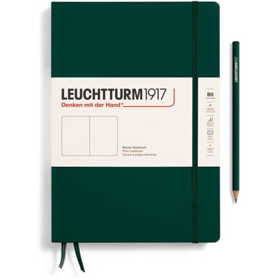 Notatnik Leuchtturm1917 Composition B5, Twarda Oprawa, Gładki, Forest Green Notatnik Leuchtturm1917 Composition B5, Twarda Oprawa, Gładki, Forest Green