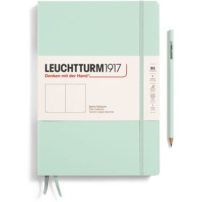Notatnik Leuchtturm1917 Composition B5, Twarda Oprawa, Gładki, Mint Green Notatnik Leuchtturm1917 Composition B5, Twarda Oprawa, Gładki, Mint Green
