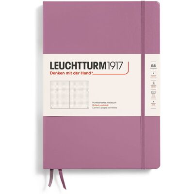 Notatnik Leuchtturm1917 Composition B5, Twarda Oprawa, Kropki, Dusty Rose Notatnik Leuchtturm1917 Composition B5, Twarda Oprawa, Kropki, Dusty Rose