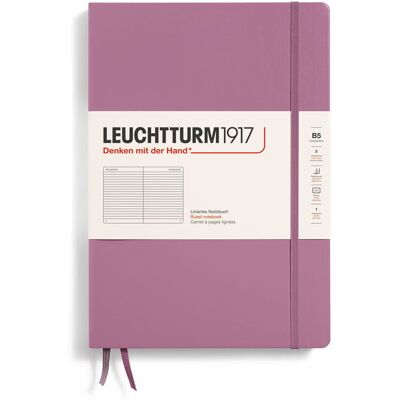 Notatnik Leuchtturm1917 Composition B5, Twarda Oprawa, Linie, Dusty Rose Notatnik Leuchtturm1917 Composition B5, Twarda Oprawa, Linie, Dusty Rose