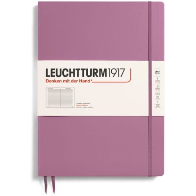 Notatnik Leuchtturm1917 Master Slim A4+, Linie, Dusty Rose Notatnik Leuchtturm1917 Master Slim A4+, Linie, Dusty Rose